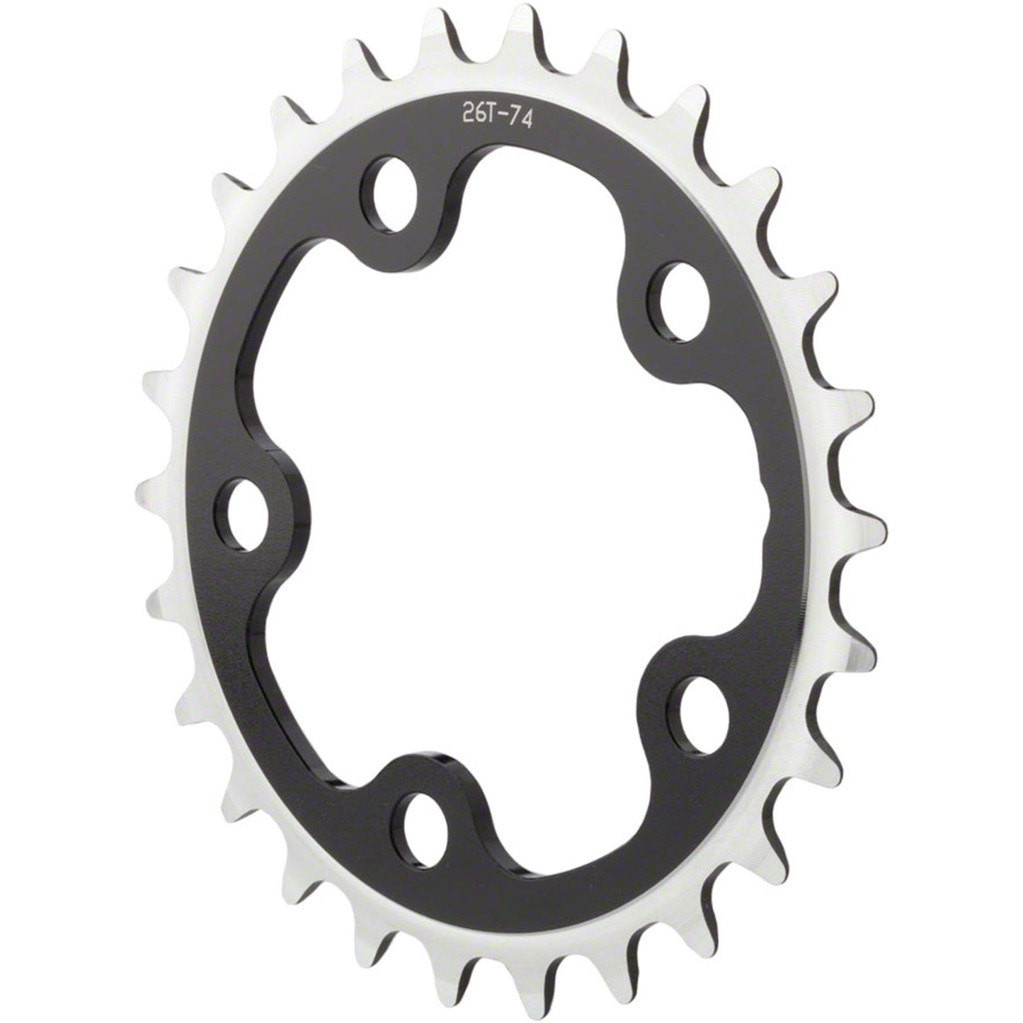 Dimension Multi Speed Chainring - 24T 74mm BCD Inner Black