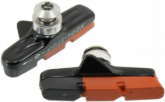 Kool-Stop Road Cartridge Brake Pads with Holder Campagnolo 10sp