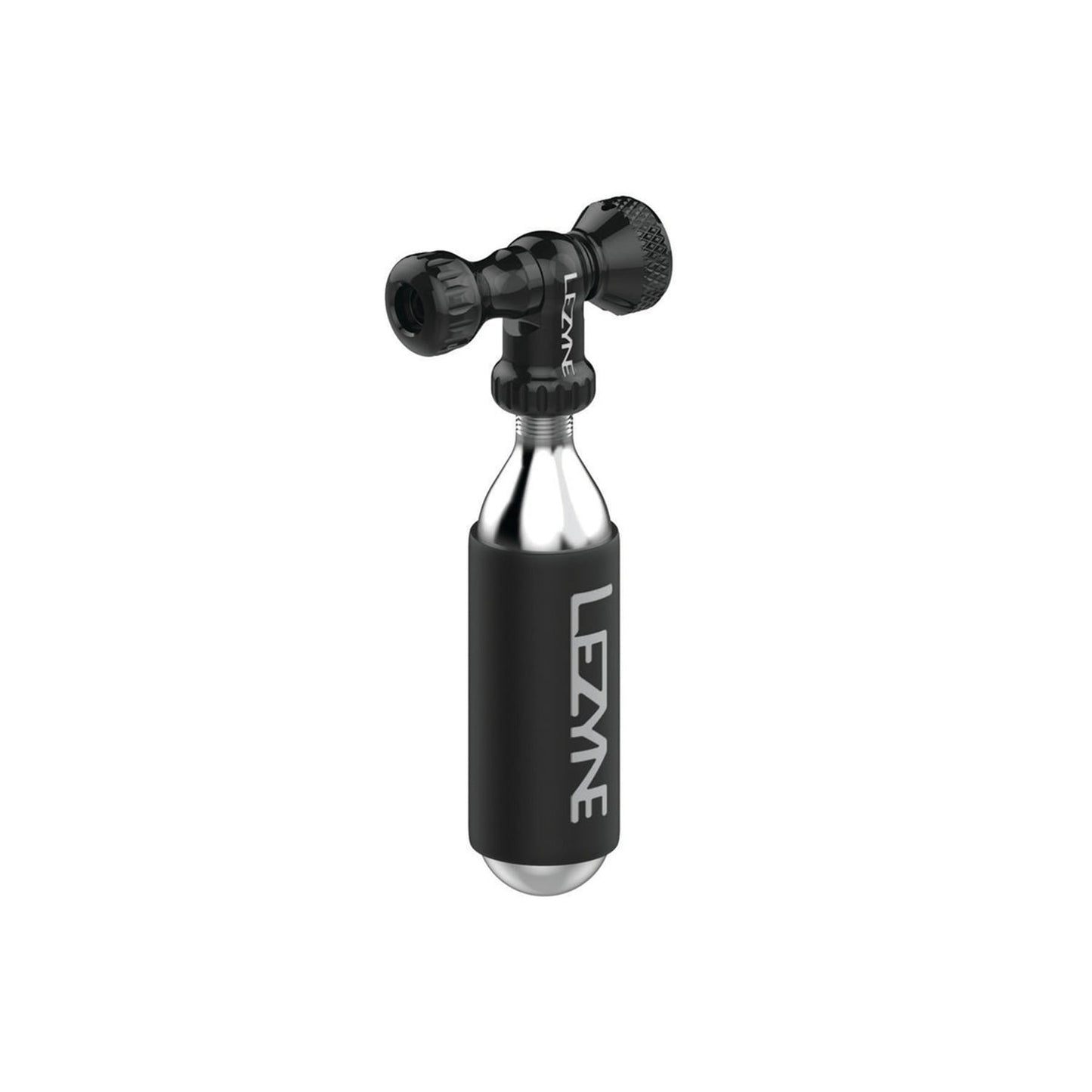 Lezyne Control Drive CO2 Inflator, Threaded, Presta or Schrader, Black