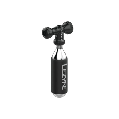 Lezyne Control Drive CO2 Inflator, Threaded, Presta or Schrader, Black