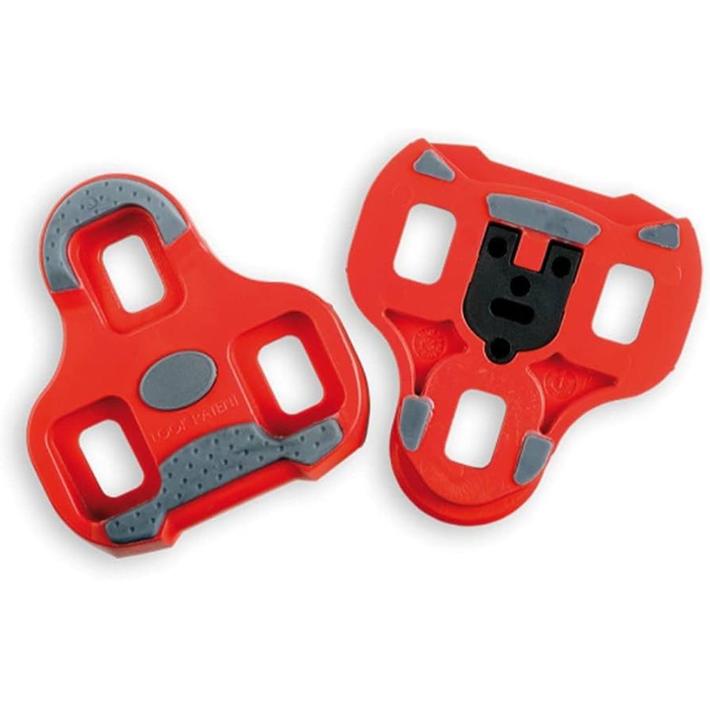 Look Keo Grip Cleats, Red 9deg. Float