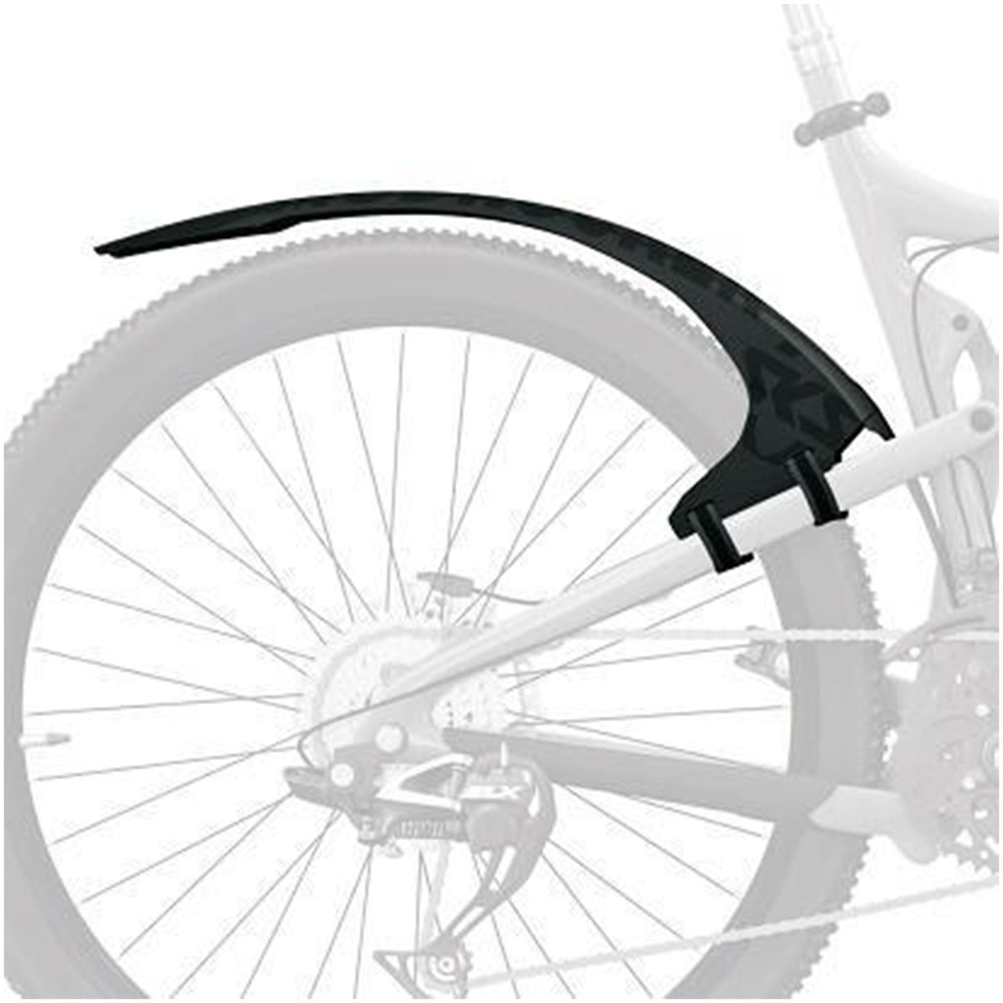 SKS Mudrocker Fender, Rear, Black