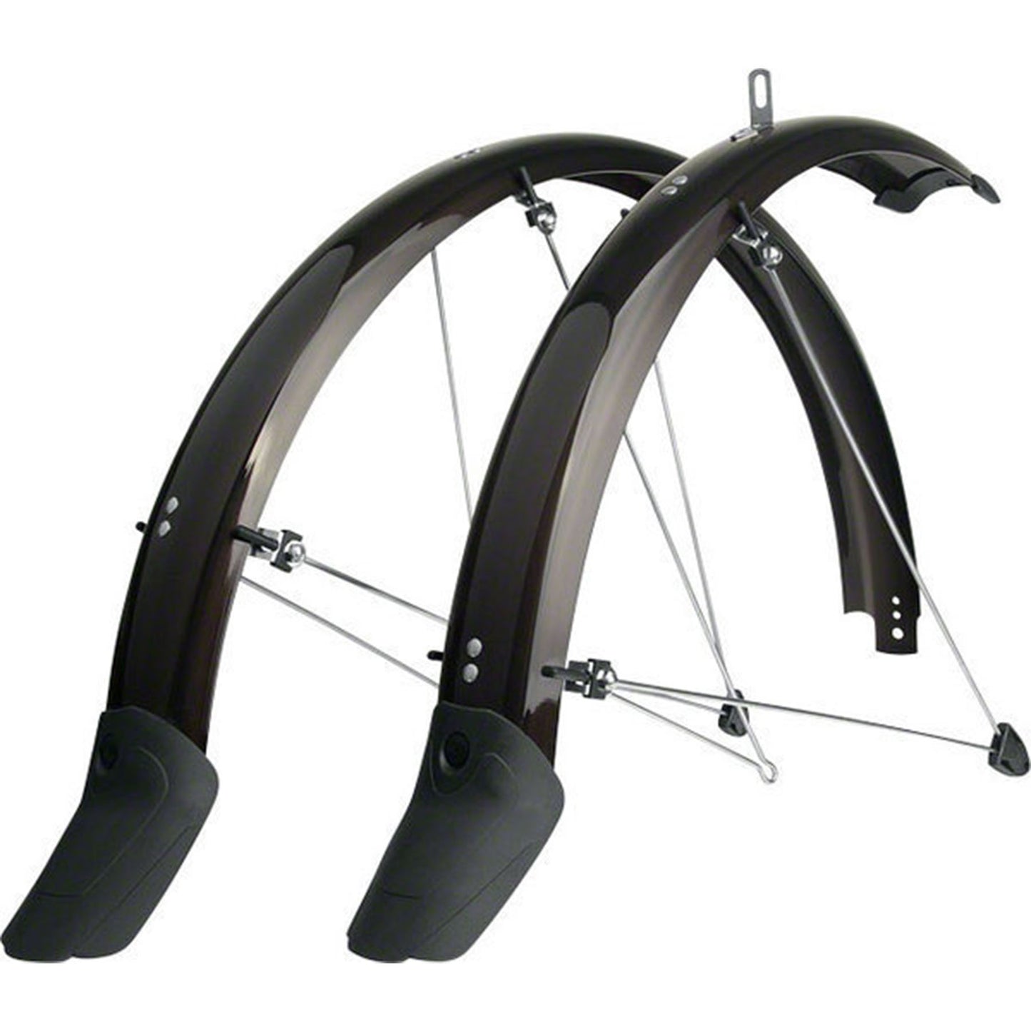 SKS Long Black Fender Set - 26"