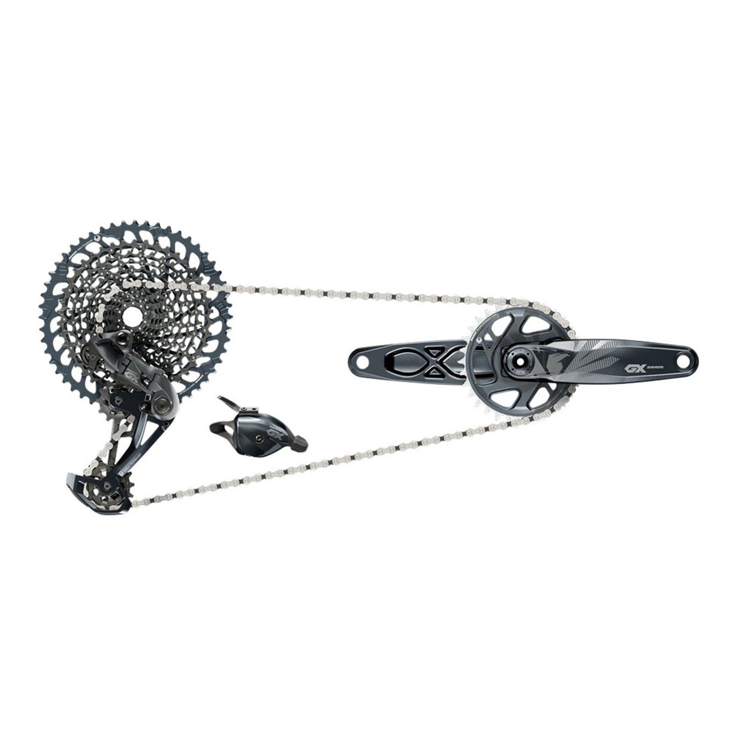 SRAM GX-Eagle Groupset, DUB-MTB 170mm