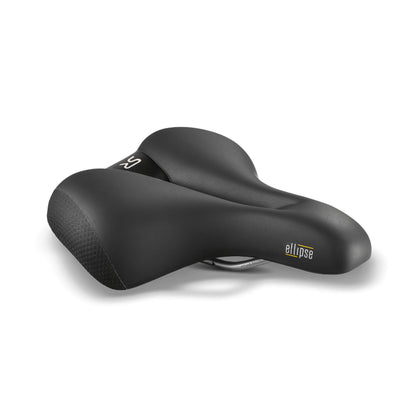 Selle Royal Ellipse Relaxed Saddle, 251 x 223mm, Unisex, Black