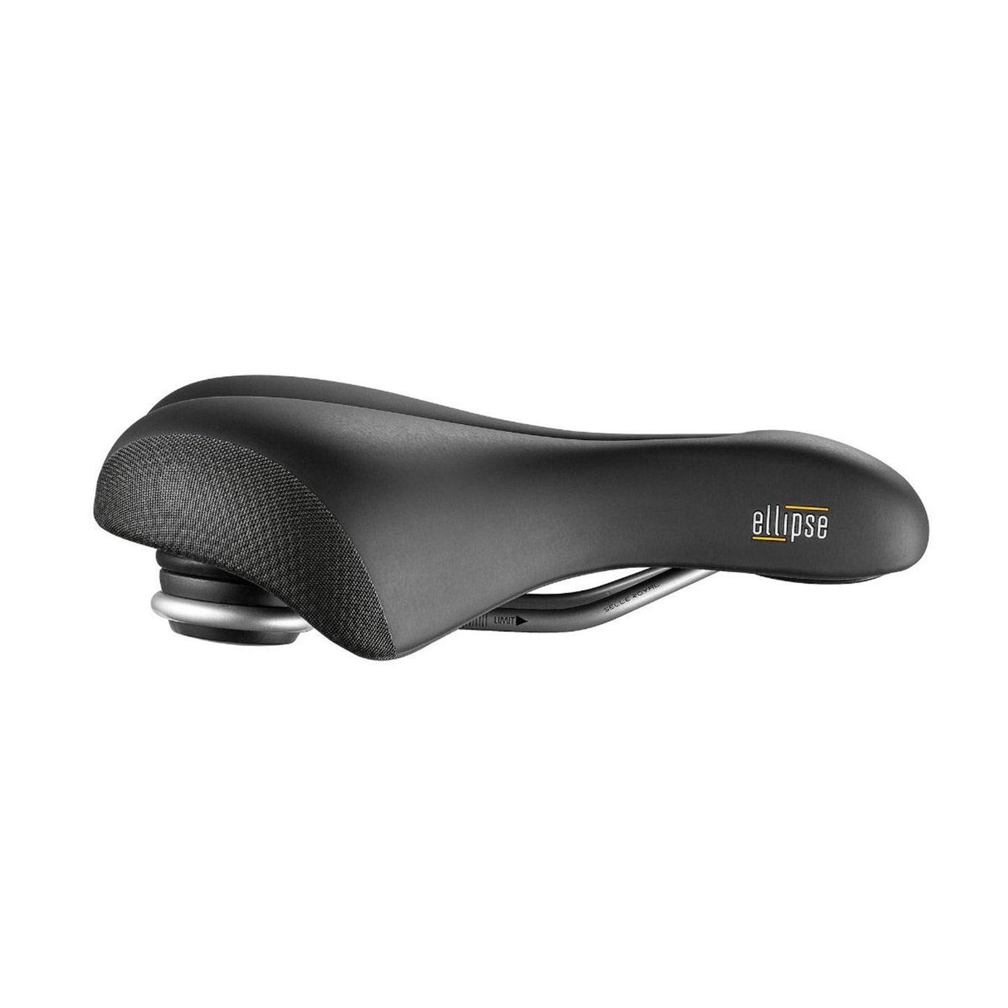 Selle Royal Ellipse Relaxed Saddle, 251 x 223mm, Unisex, Black