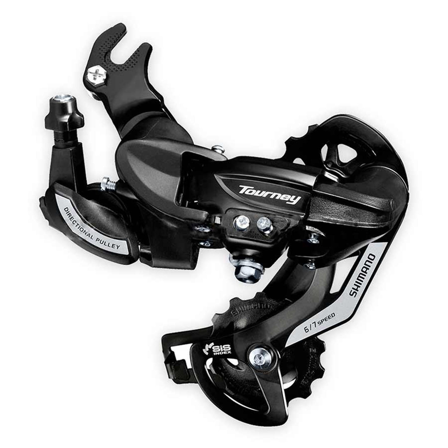 Shimano Tourney RD-TY500 6/7sp. Rear Derailleur w/ Riveted Adaptor (Max. 34t)