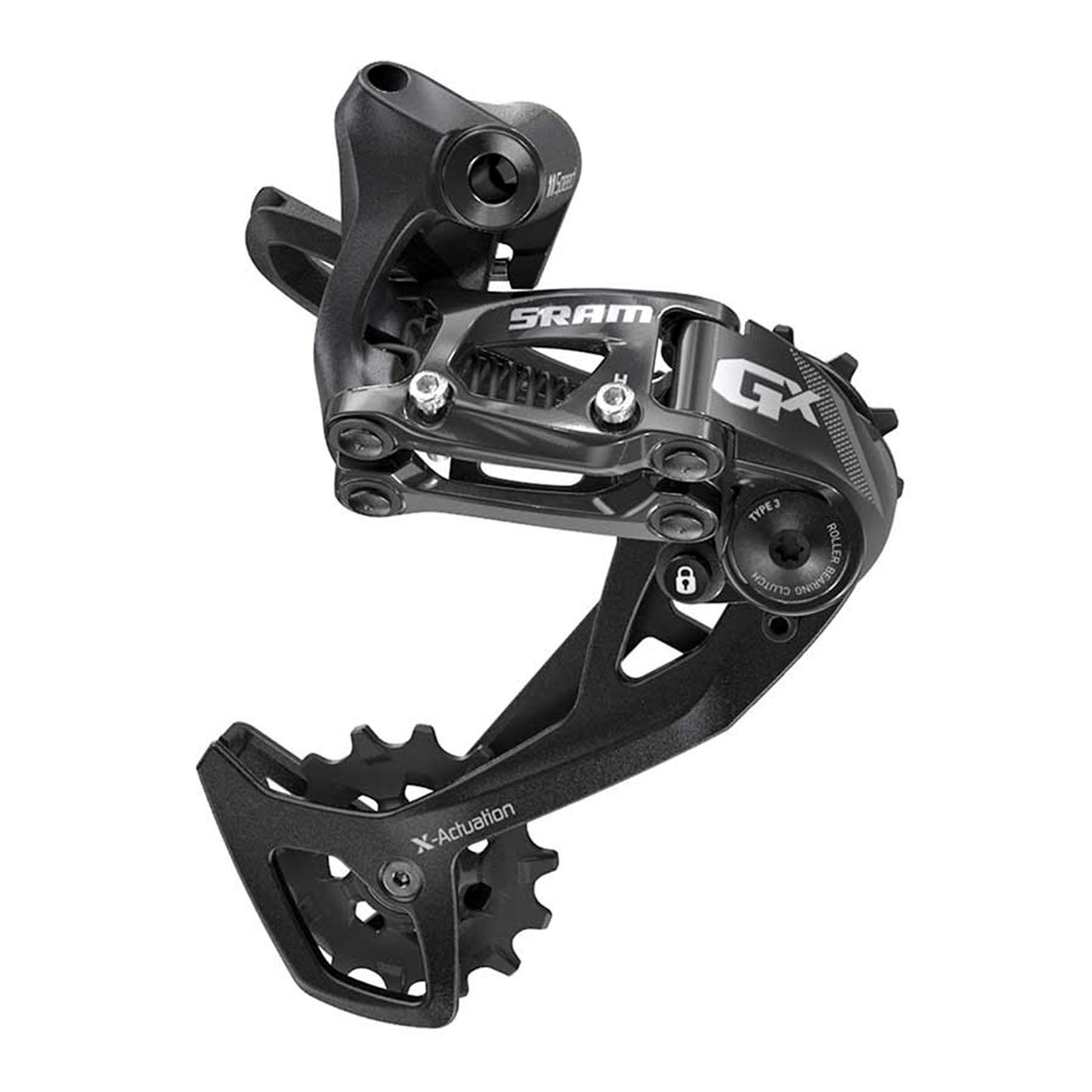 Sram GX 2x11sp Rear Derailleur, Long Cage, Black